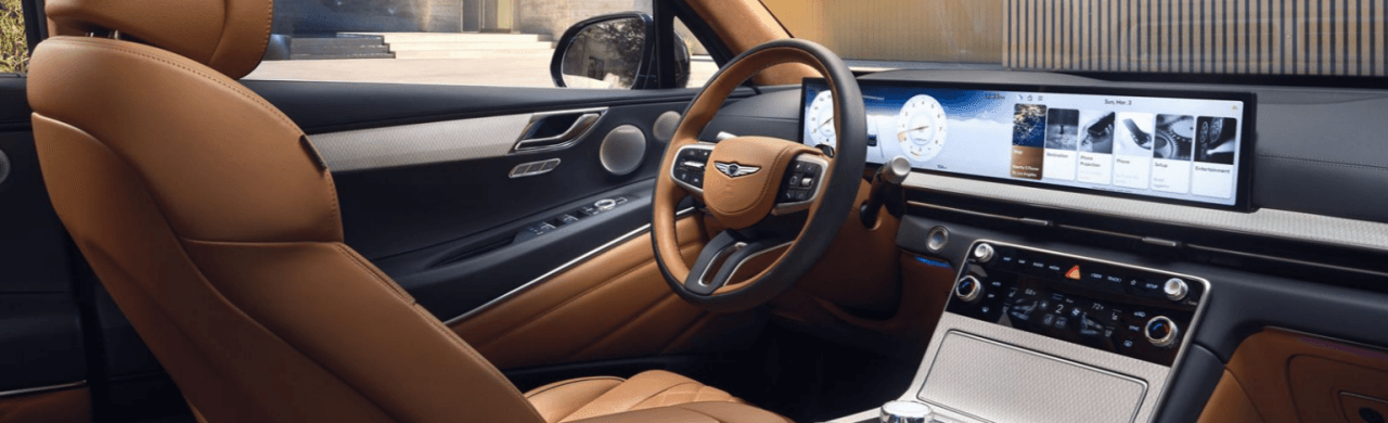 Inside the 2026 Genesis GV80 Tech Cabin for Drivers Near Nashville